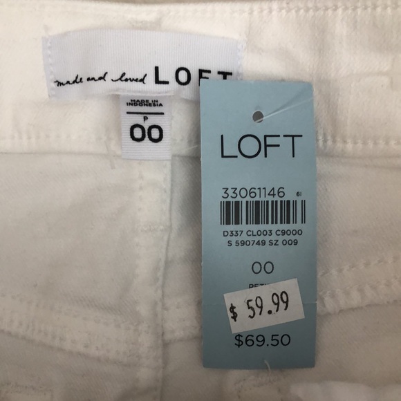 NWT Loft High Waist Denim Mini Skirt - Picture 3 of 3